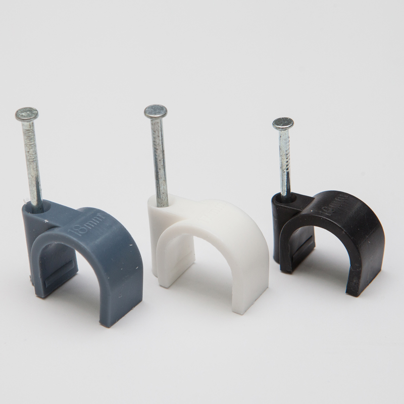 Circle cable clips