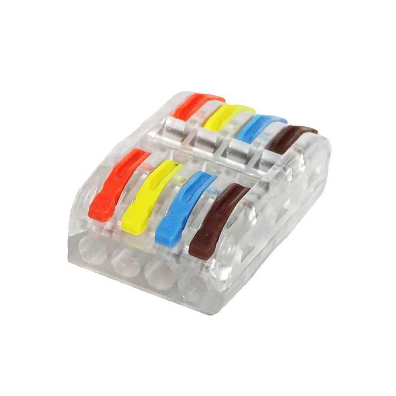 PCT-2-4 Colorful Handles Transparent Type Bilatetal Type-Wire To Wire